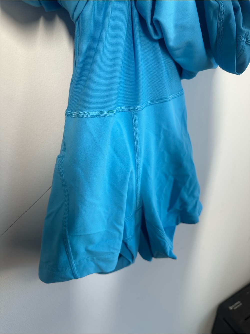 lululemon Align Dress Bright Blue Nulu Built In Shorts Size 8 - Picture 5 of 5